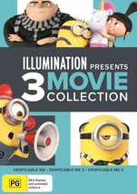 Despicable Me 3-Movie Pack: Despicable Me / Despicable Me 2 &amp; 3 DVD | Region 4 - $13.89