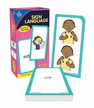 American Sign Language Flash Cards- 122 ASL Signs Illustrations.. (105 pc) - £11.27 GBP
