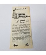 Bedingfield Inn Brochure Lumpkin Georgia Stewart County Single Page 1968 - £11.91 GBP