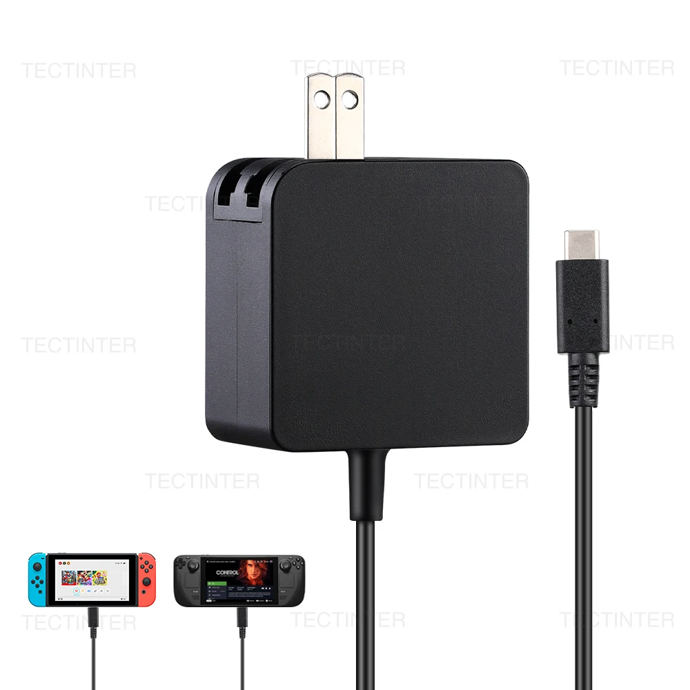 USB Type C Fast Charger Compatible with Nintendo Switch/Steam Deck Accessories - £17.55 GBP