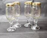 Ball Mason Jar MOONSHINE Stem Glass Drinking Cup Joke Gag Gift Redneck S... - £34.97 GBP