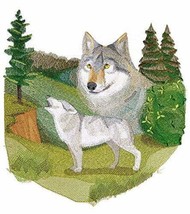 Nature Weaved in Threads, Amazing Animal Kingdom [Spirit of The Wolf ] [Custom a - £36.60 GBP