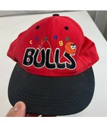 NBA Chicago Bulls Red Youth Snapback Hat By Logo 7 Script Toonhead - $27.06 CAD