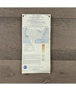 VTG NOAA Sectional Aeronautical Chart Map of Los Angeles April 1988 20.5... - $571.18 MXN