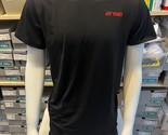 YONEX Men&#39;s Badminton T-Shirts Sports Top Apparel Black [100/US:S] NWT 2... - $30.51