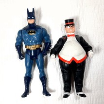 Batman set 2 toys Returns Dark Knight Wall Scaler &amp; The Penguin Kenner 1... - $11.00