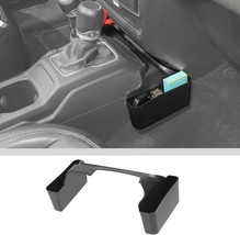 Gear Shift Storage Box Compatible with 2018 2024 Jeep Wrangler JL JLU Gl... - £46.94 GBP