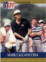 Mark Calcavecchia 1990 Pro Set Pga Tour Card # 31 - $0.50