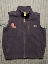Drake Waterfowl Systems  Vest Ole Miss Rebels Adult Small Navy Blue - £31.01 GBP
