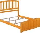AFI Richmond Traditional Queen Bed with Matching Footboard, Caramel Latte - $416.99