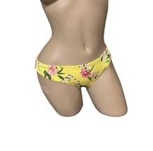 Tini Bikini Tinibikini Yellow Floral swim BoTTOM NEW NWT LARGE - $12.86