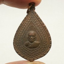 Somdej phra ariyawongsakattayan king of Thai monk buddha amulet powerful pendant - £75.13 GBP