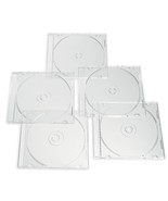 Verbatim CD DVD Blu-Ray Clear Slim Jewel Cases, 5.2 mm  25 Pack - £19.65 GBP