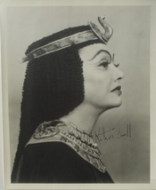 Katharine Cornell Signed Photo - Antony And Cleopatra w/COA - £149.32 GBP
