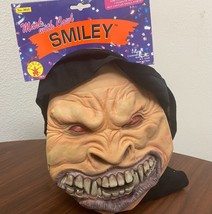 Vintage Smiley Rubies Costume Mask w/Cowl - £17.47 GBP