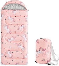 Wake In Cloud - Kids Sleeping Bag For Girls Boys Toddlers, Camping In Warm Cold - £35.62 GBP