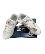 Size 13 Reebok Classic Leather Junior White Gum Bottom - $67.23 CAD