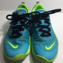 Nike Lunar Cross Element Athletic Shoes Clear Blue Neon Women’s Size 6 EUR 36.5 - £17.90 GBP