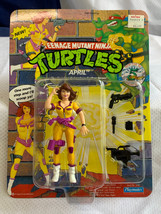 1992 Playmates Tmnt April 5th Anniv. Action Figure In Blister Pack Unpunched - £23.42 GBP