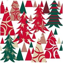 Disposable Christmas Lunch Napkins - 6.5 x 6.5&quot; Christmas Tree Hand Towel 240pcs - £53.20 GBP