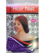 LZ Hair Net Premium Quality Collection Handmade LZ3109 Purple Color May ... - $13.22 CAD