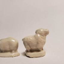 Wade Whimsies Sheep Figurines, set of 2, Wade England Collectibles, noahs ark image 4