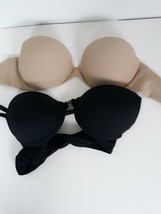 2 Count Bras One Unbranded One Sweet Nothing Black/ Beige. Womens Size 34B - $275.73 MXN