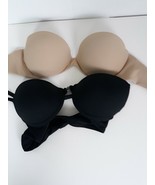 2 Count Bras One Unbranded One Sweet Nothing Black/ Beige. Womens Size 34B - $275.73 MXN