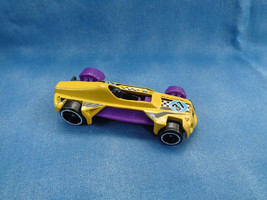 Hot Wheels 2013 Mattel MED-EVIL Yellow  Purple Sports Car Made in Thailand - £1.16 GBP