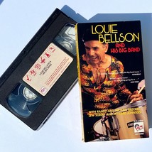 1998 Vhs Louie Bellson And His Big Band Live Jazz Music Performance Vintage - £15.94 GBP