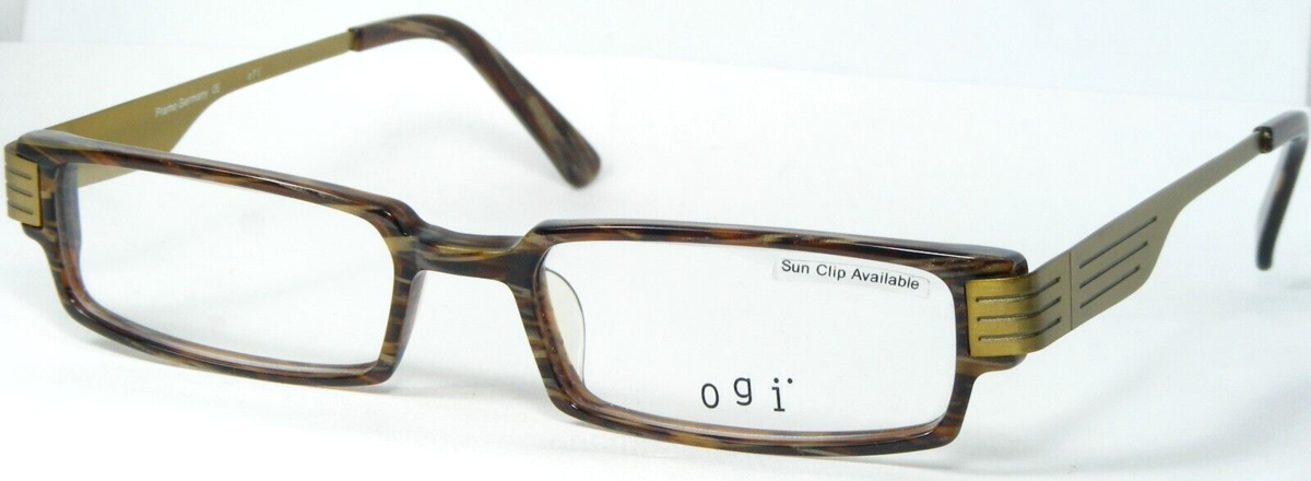 OGI 7118 347 Marrone/Oliva Occhiali da Sole Telaio 50-17-140mm Germania ... - $65.88