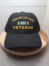 Operation Just Cause (Panama) Veteran Ribbon Cap Hat- Adjustable New - £11.56 GBP