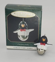 1999 Hallmark Miniature Christmas Ornament Christmas Bells Penguin U236 - £7.98 GBP