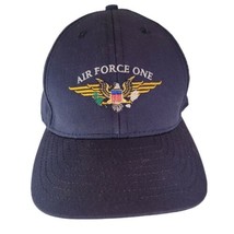 Reagan Library Air Force One Navy Adjustable Baseball Cap Hat (Made In USA) - $9.89