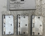 3 Qty of Doormerica Hardware DH-TM214 Door Hinges 3-1/2 x 3-1/2 in (3 Qu... - $23.93