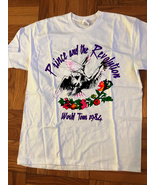 1984 Prince &amp; The Revolution Purple Rain World Tour T-Shirt - £11.85 GBP+