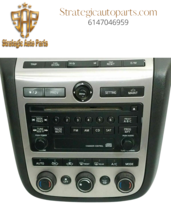 2003-2005 NISSAN MURANO BOSE RADIO 6 CD CASSETTE 28185-CA010 - $163.93