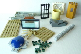 Lego Mega Bloks parts bases bricks barrel other Mixed Lot no piece count - $5.89