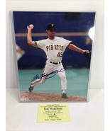 Tim Wakefield Pirates Signed 8x10 Rookie Photo Autographed 1993 - $108.10 CAD