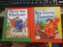 Reading Corner Sea to Sea lot of 2 books Percy Mailman Big Wooly Sweater - £7.58 GBP