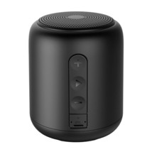 Waterproof Outdoors Portable Bluetooth Speaker, Strong Bass, Dual Pairing -Black - £15.86 GBP