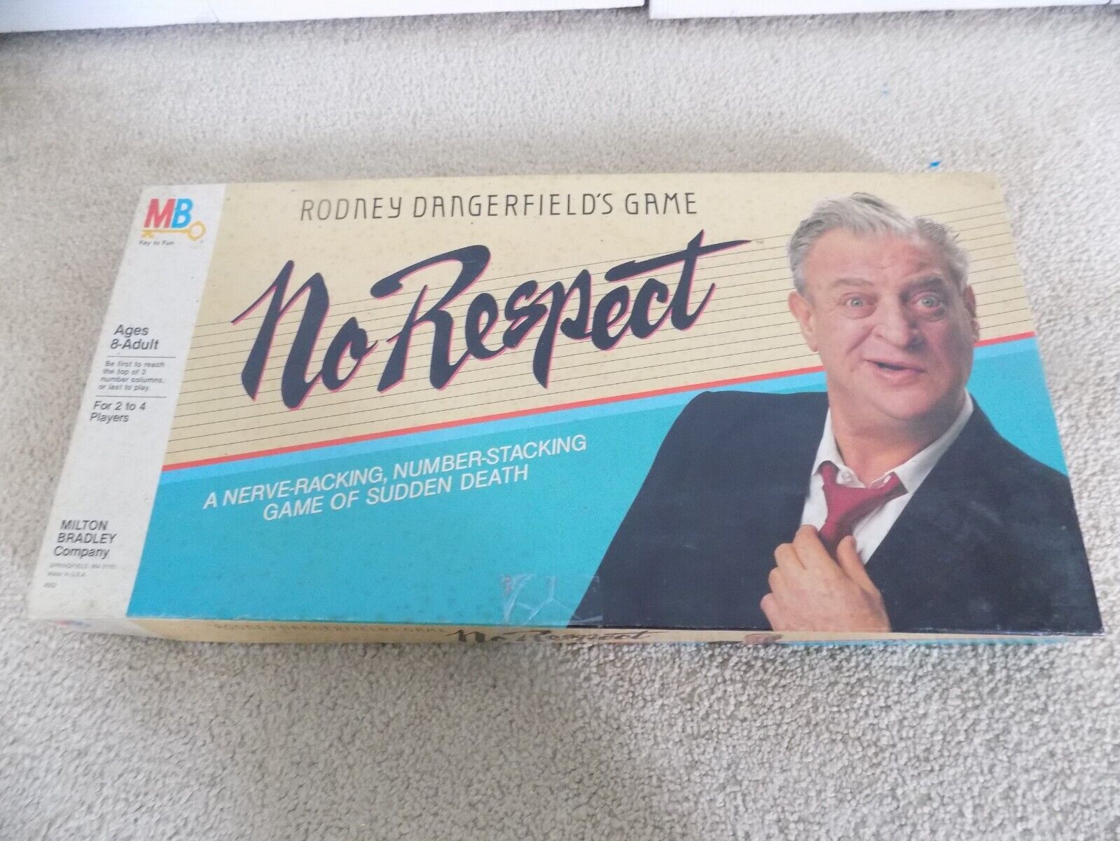 Primary image for Vintage 1985 Milton Bradley Rodney Dangerfield No Respect Game Ages 8+