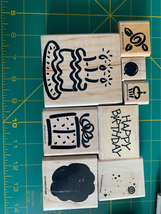 Stampin Up Bold Birthday Rubber Stamps #4 - £4.98 GBP