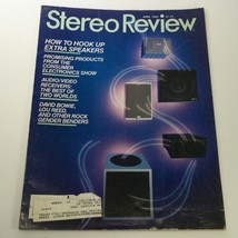 VTG Stereo Review Music Magazine April 1985 - David Bowie / Lou Reed / Speakers - £11.10 GBP