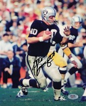 Pete Banaszak signed 8x10 photo PSA/DNA Raiders Autographed - £39.53 GBP