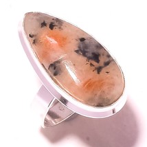 Sunstone Handmade Gemstone Valentine&#39;s Day Gift Ring Jewelry 6.25&quot; SA 1585 - $3.99