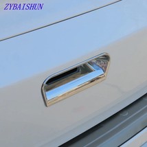 ABS Chrome Rear tail Tailgate Doorway Bowl Cover Protector Trim Decoration for   - £73.92 GBP