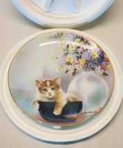 Cat Kitten Collector Plates The Danbury Mint - Kitten Cousins By Ruane M... - $9.95