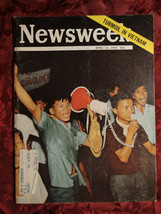 Newsweek Magazine April 18 1966 4/18/66 Turmoil In Vietnam - £5.09 GBP