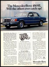 1974 Magazine Car Print Ad - MERCEDES BENZ 450SE, Blue A7 - €8,19 EUR